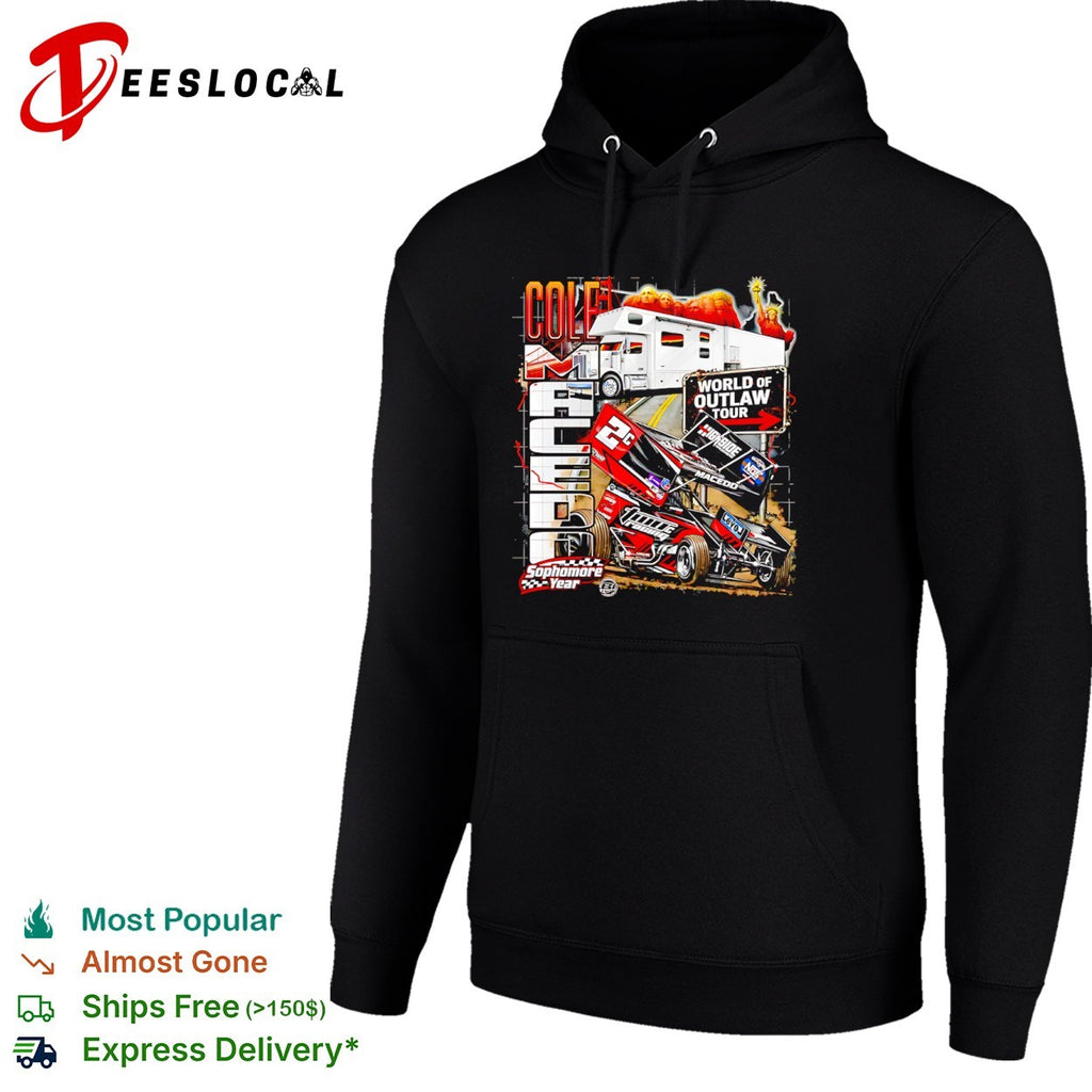 Cole Macedo TWC Racing World of Outlaw Tour Sophomore Year shirt