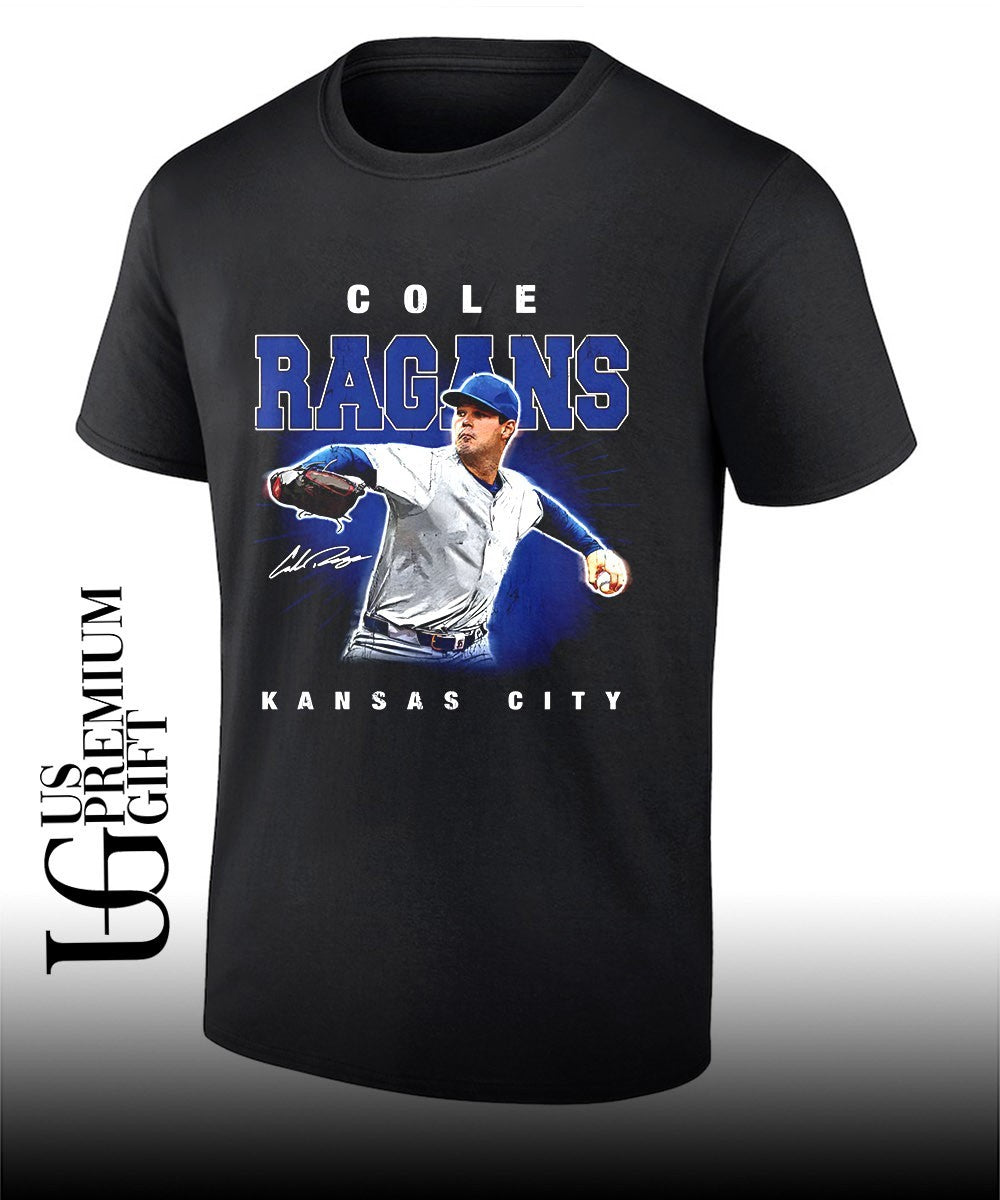 Cole Ragans Kansas City Royals baseball signature graphic shirt