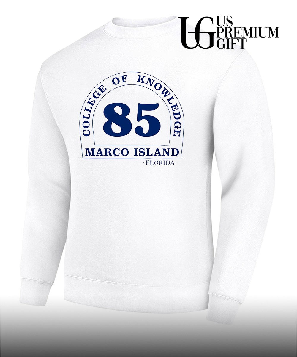 College of Knowledge 85 Marco Island Florida shirt