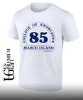 College of Knowledge 85 Marco Island Florida shirt