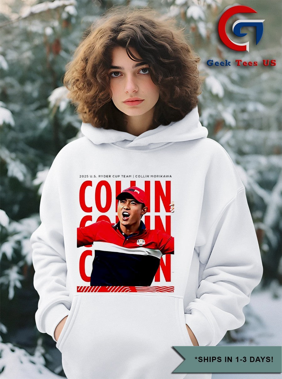 Collin Morikawa Ryder Cup USA 2025 Team shirt