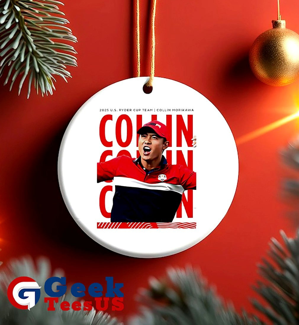 Collin Morikawa Ryder Cup USA 2025 Team shirt