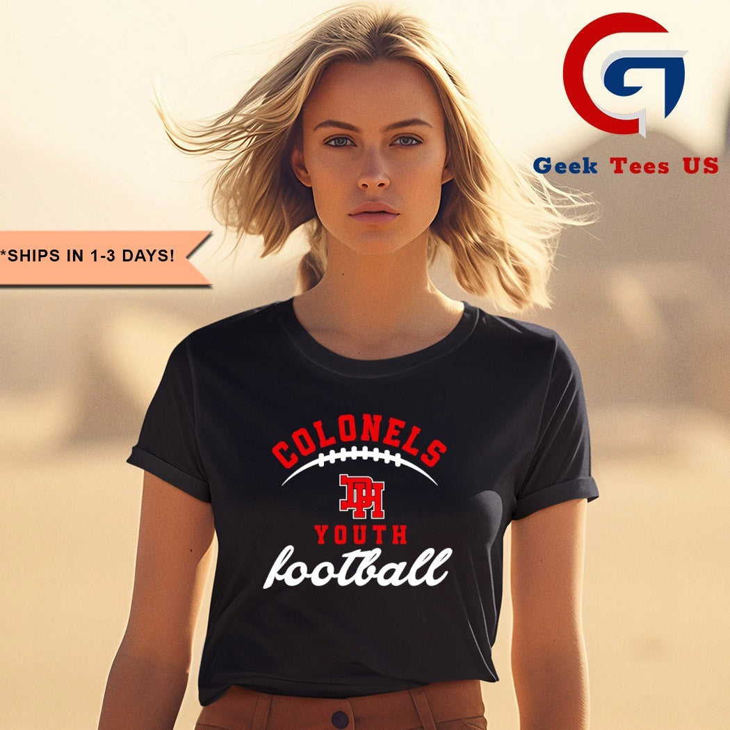 Colonels Youth Football logo shirt