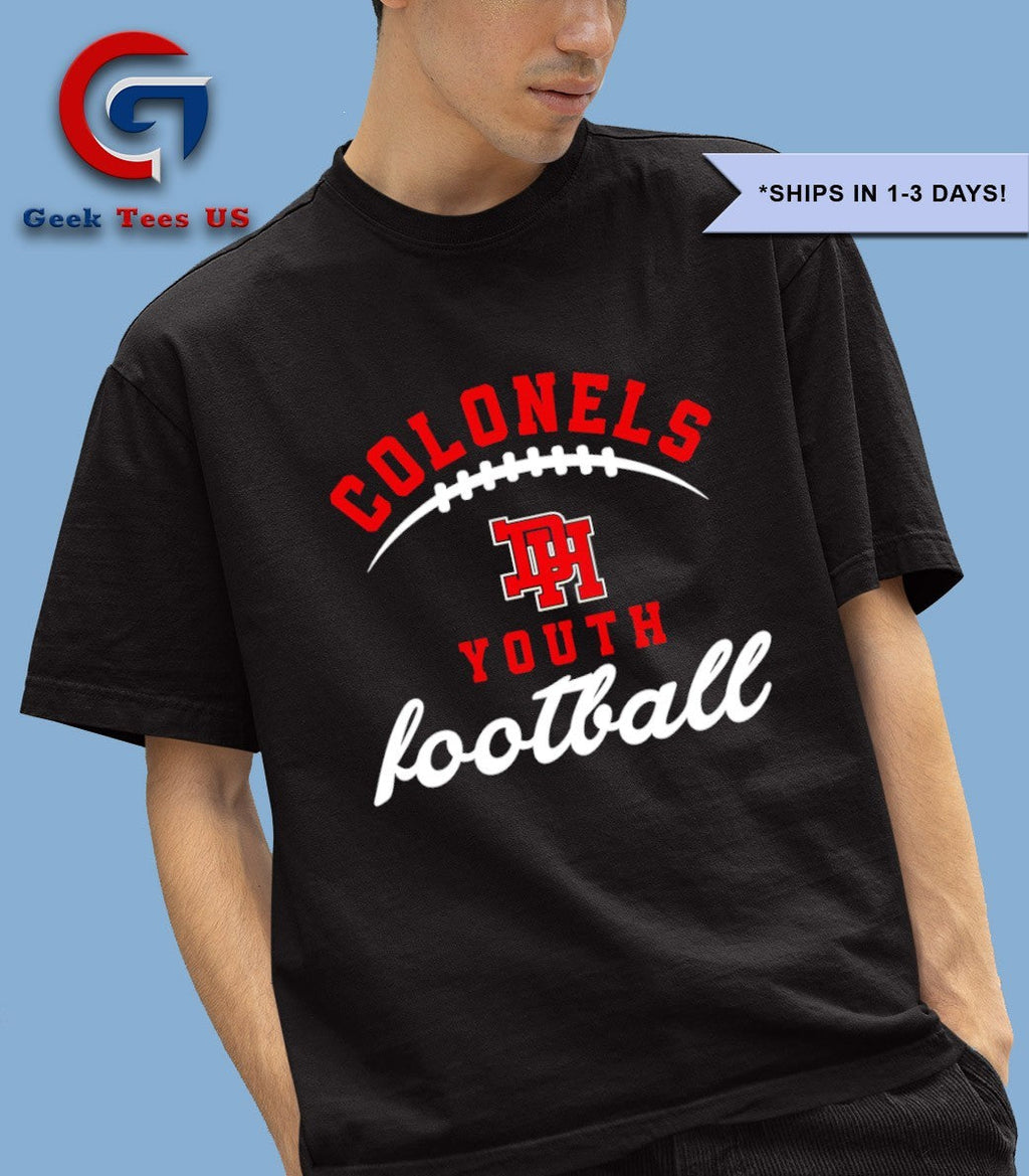 Colonels Youth Football logo shirt