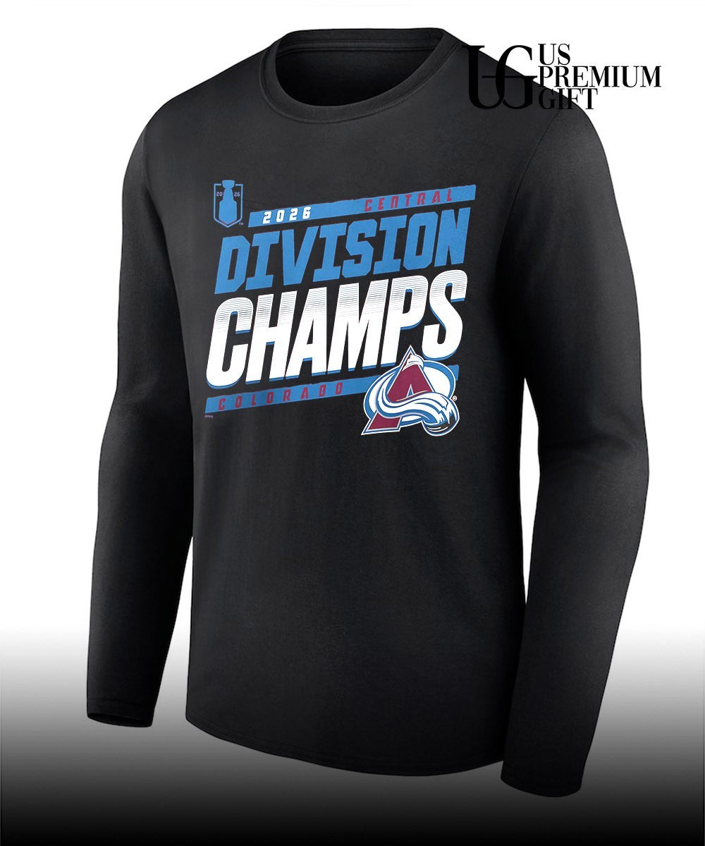 Colorado Avalanche NHL 2026 Central Division Champions shirt