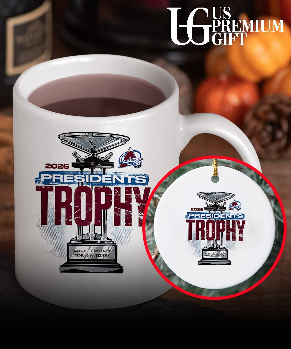 Colorado Avalanche NHL 2026 Presidents’ Trophy Winner shirt