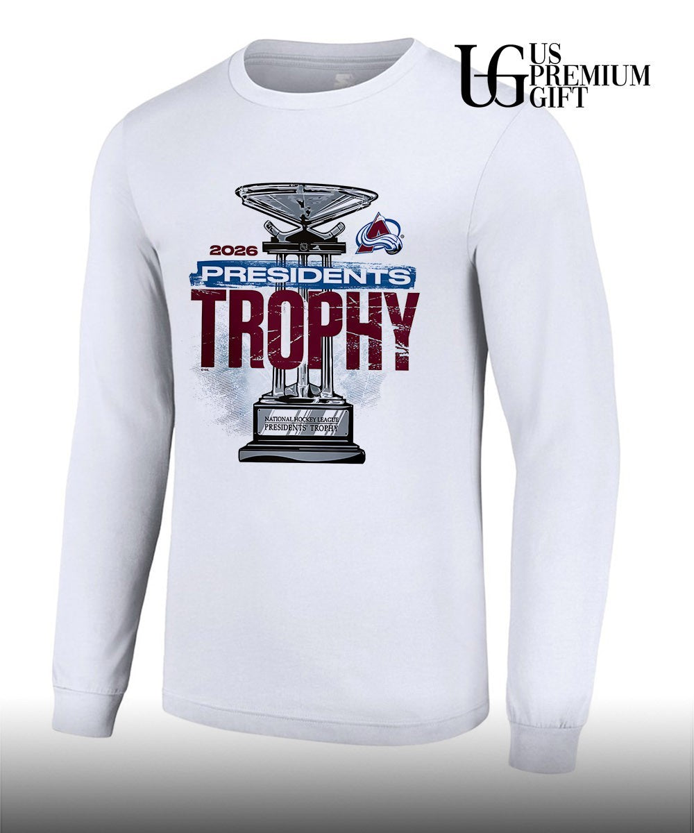 Colorado Avalanche NHL 2026 Presidents’ Trophy Winner shirt