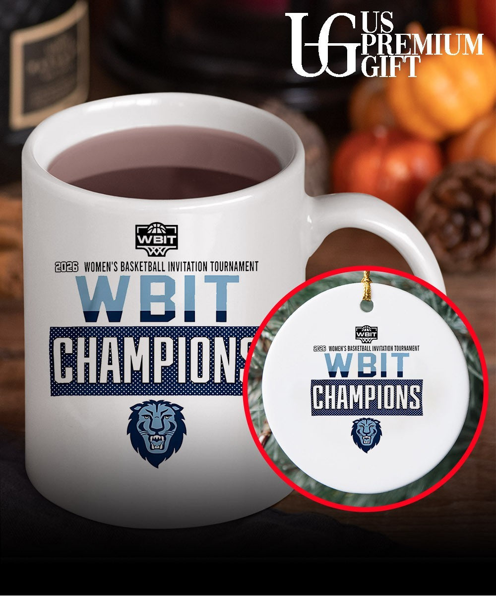 Columbia Lions Women’s Basketball WBIT 2026 Champions shirt