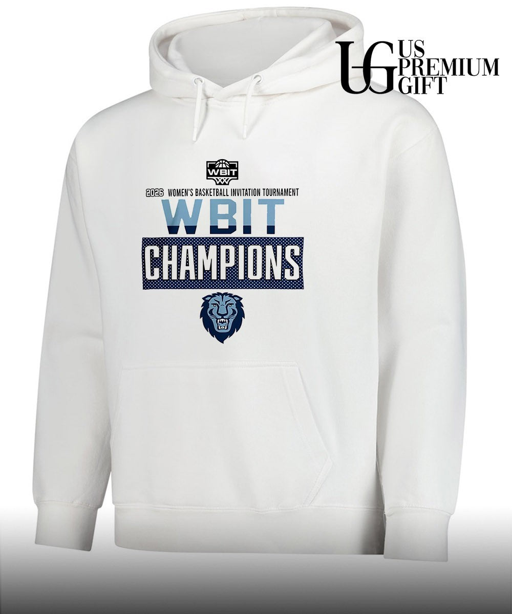 Columbia Lions Women’s Basketball WBIT 2026 Champions shirt