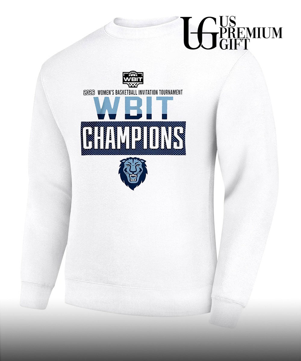 Columbia Lions Women’s Basketball WBIT 2026 Champions shirt