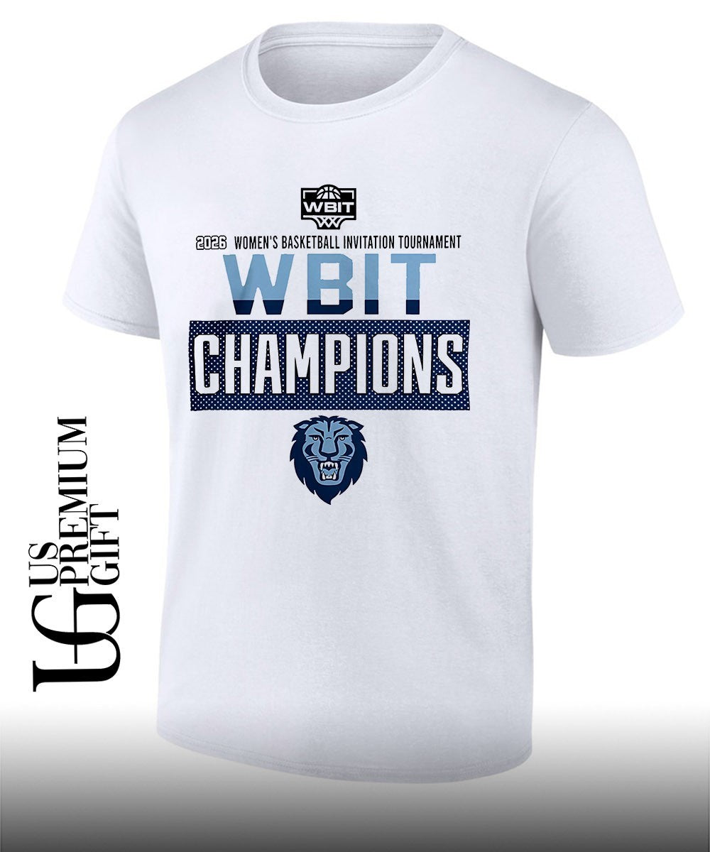 Columbia Lions Women’s Basketball WBIT 2026 Champions shirt