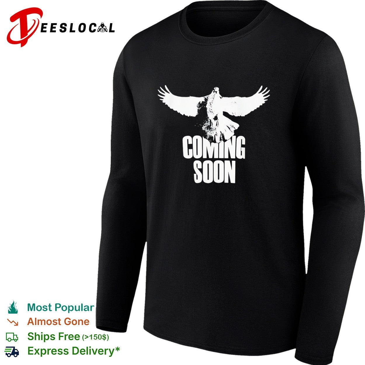 Coming Soon Dove bird minimalist symbolic shirt