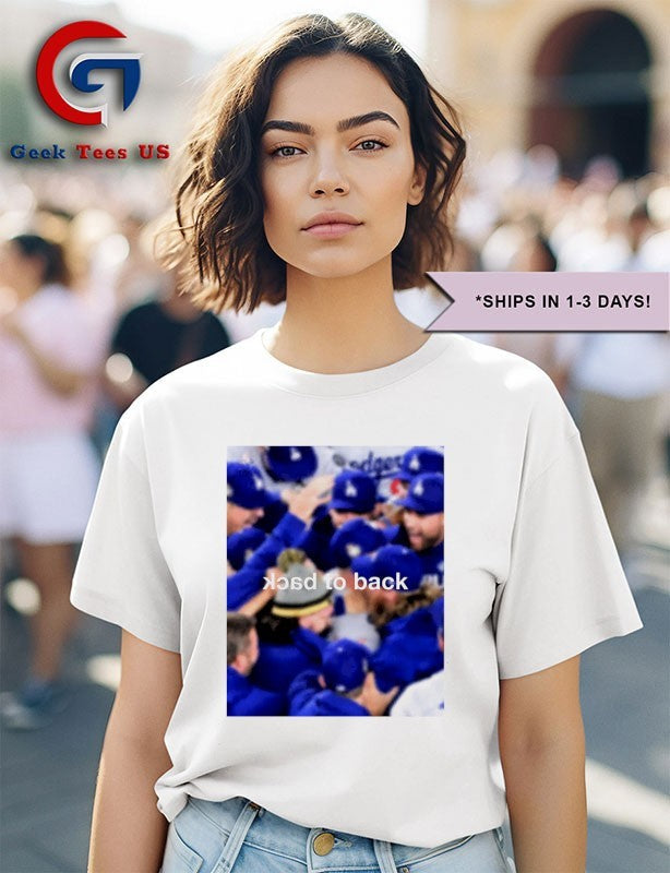 Complex sports LA Dodgers are back to back World Series Champions 2025 photo shirt