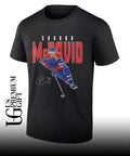 Connor McDavid player Edmonton Oilers NHL signature shirt