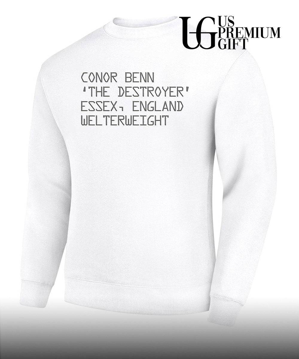 Conor Benn the destroyer essex England Welterweight shirt