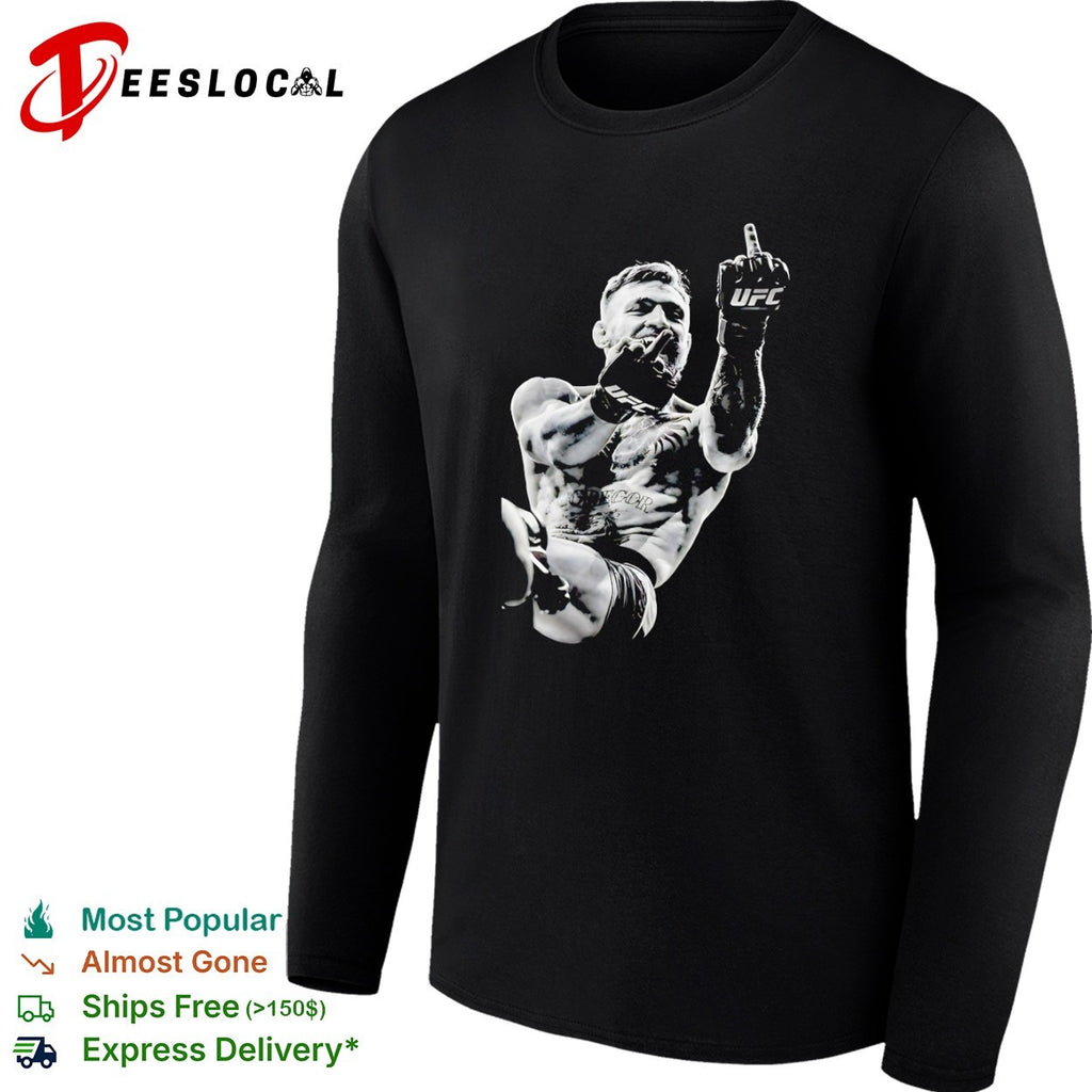 Conor McGregor UFC MMA Legend Middle Finger shirt