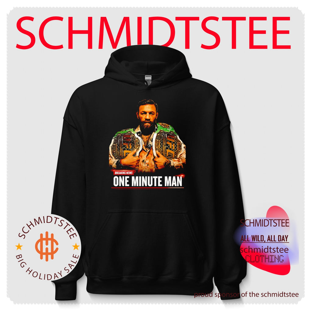 Conor Mcgregor One Minute Man Breaking News shirt