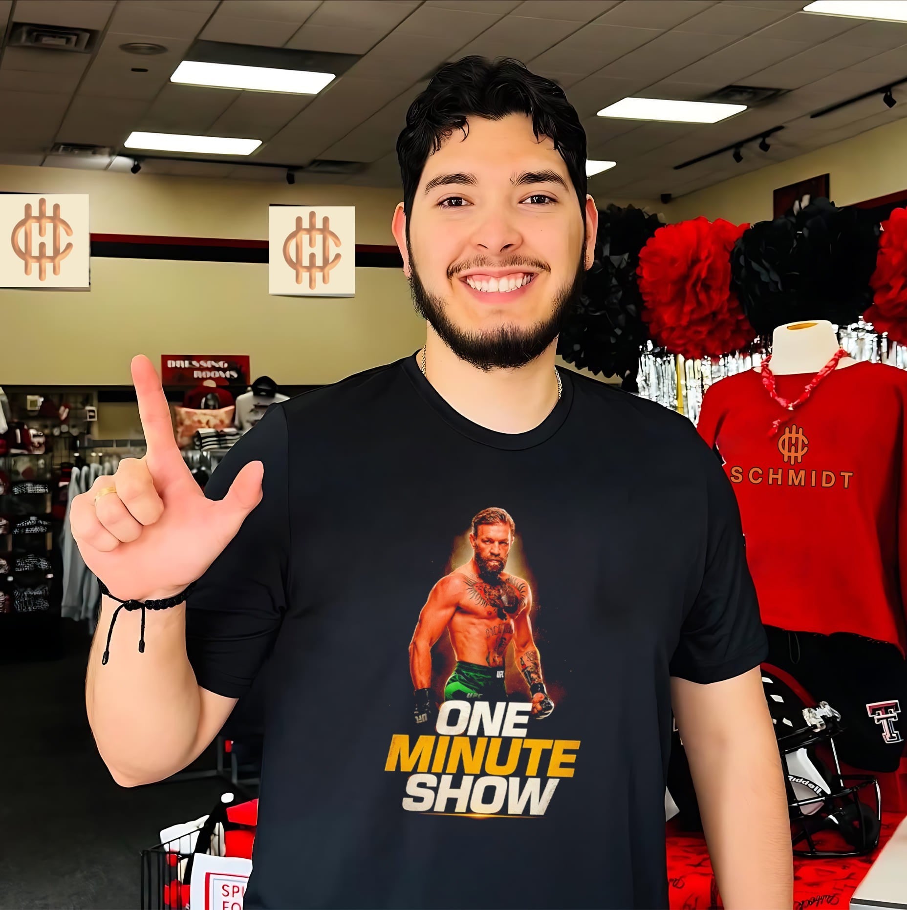 Conor Mcgregor One Minute Man One Minute Show shirt