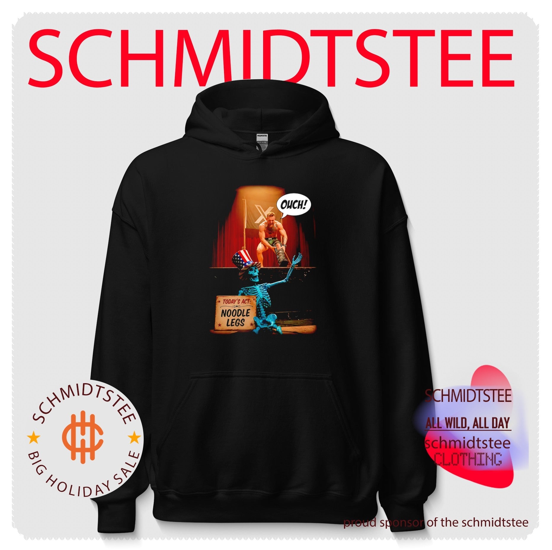 Conor Mcgregor One Minute Man Ouch today’s act Noodle Legs shirt
