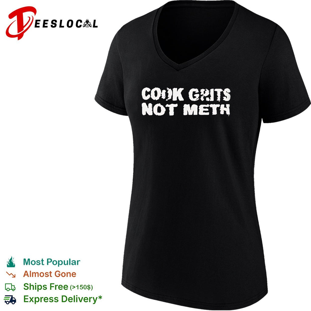 Cook Grits Not Meth retro shirt
