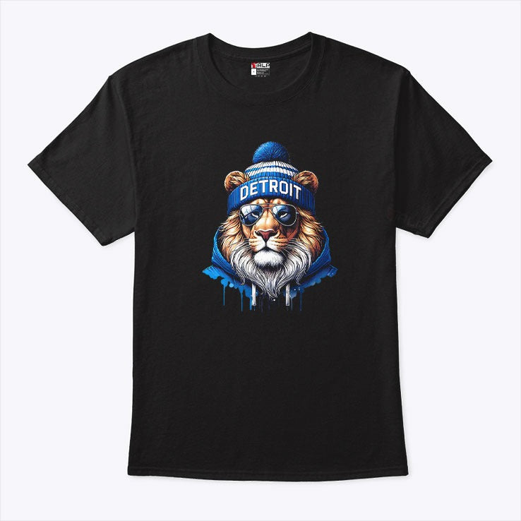 Cool Lions Detroit Football T Shirt