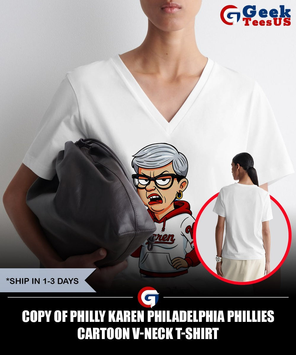 Copy of Philly Karen Philadelphia Phillies cartoon shirt