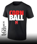 Corn Ball Nebraska Cornhuskers basketball logo shirt