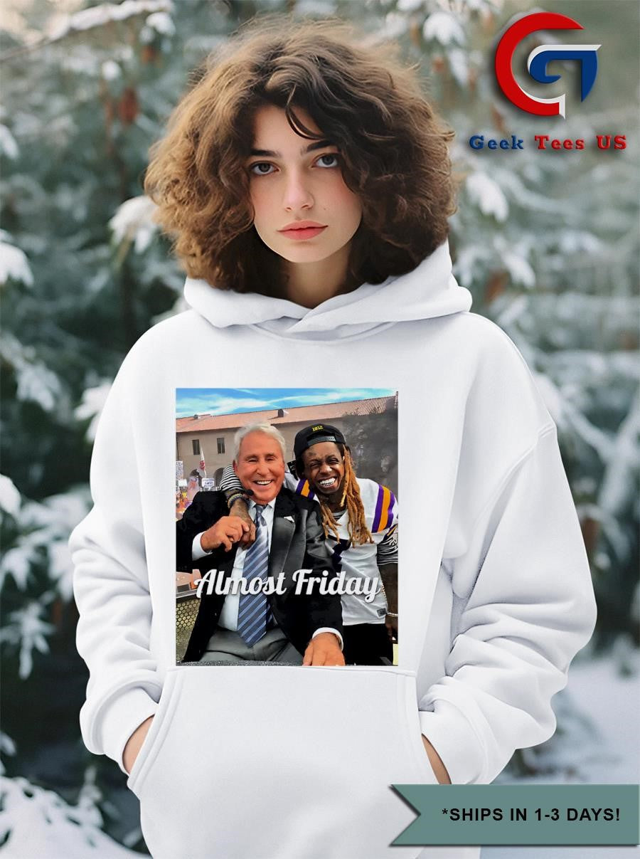 Corso and Wayne Almost Friday photo shirt