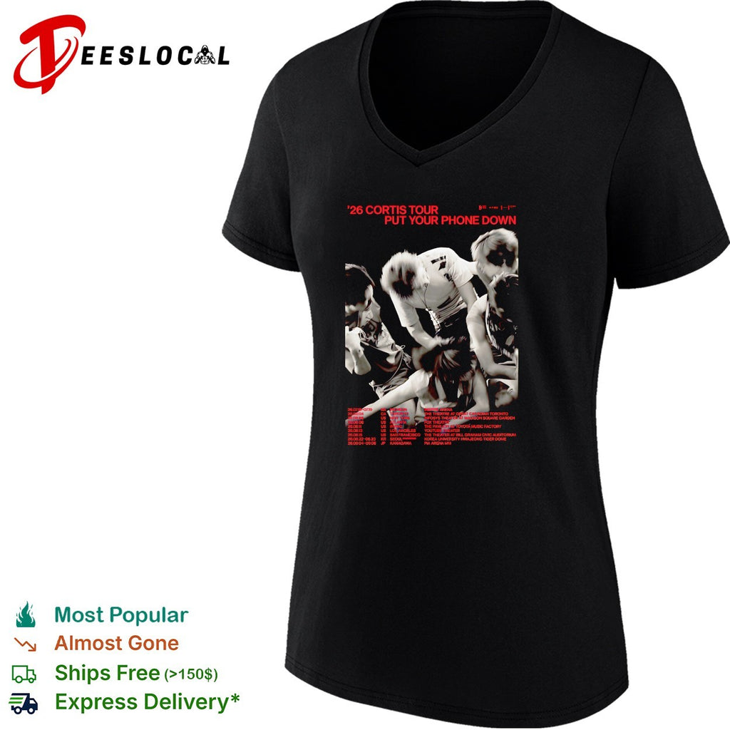 Cortis 26 tour put your phone down shirt