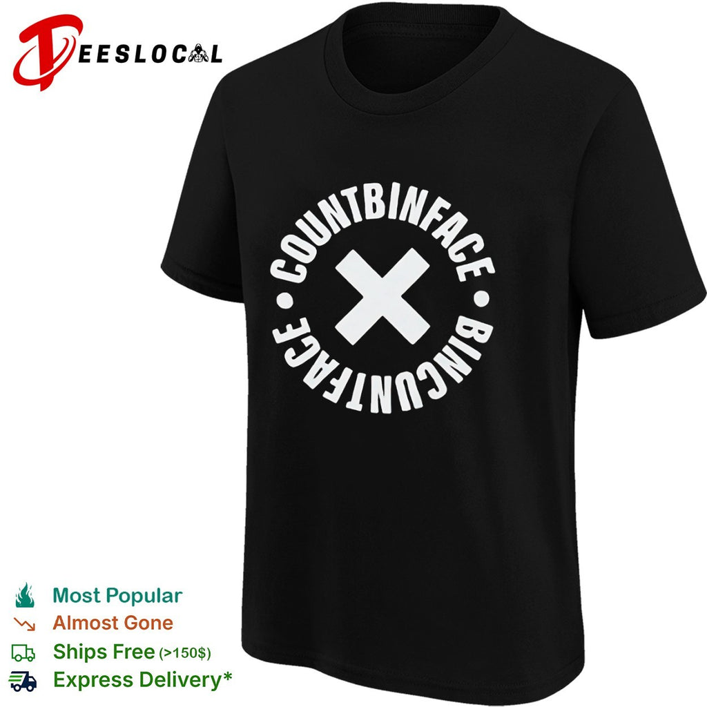 Countbinface Bincuntface Logo shirt