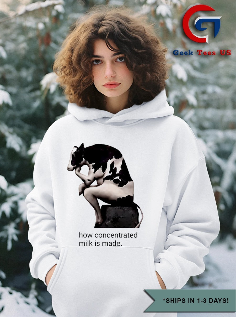 Cow how concentrated milk is made shirt