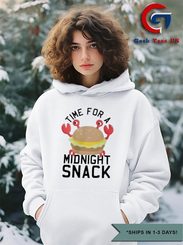 Crab time for midnight snack shirt