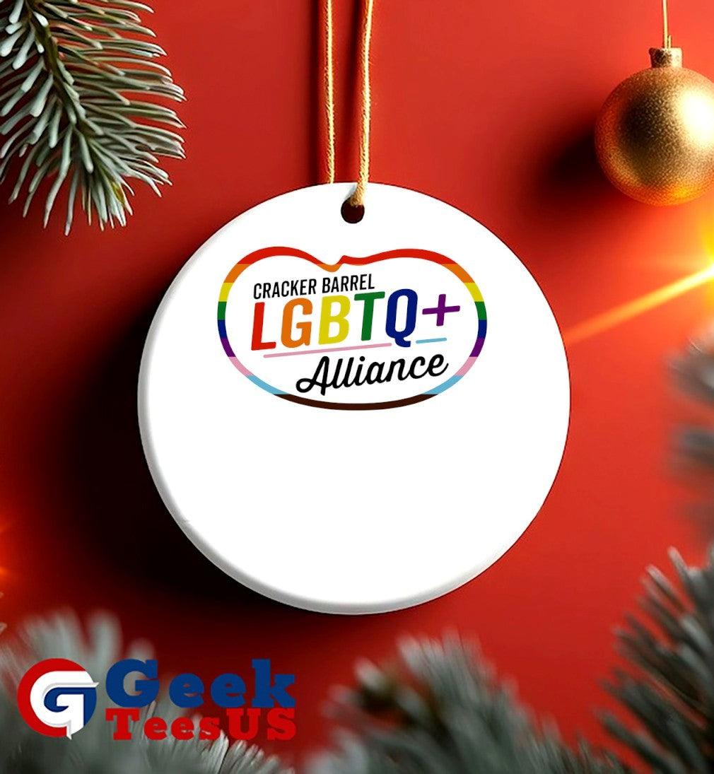 Cracker Barrel LGBTQ Alliance logo shirt