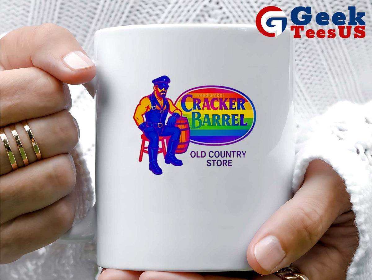 Cracker Barrel Pride logo shirt