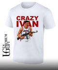 Crazy Ivan Kharchenkov scream Arizona Wildcats basketball shirt