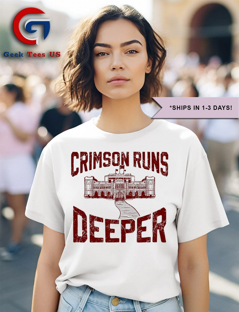Crimson runs deeper Oklahoma Sooners shirt