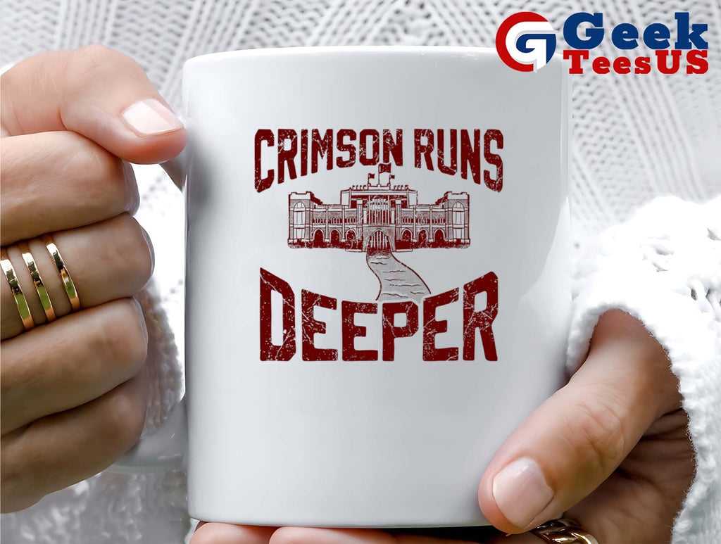 Crimson runs deeper Oklahoma Sooners shirt