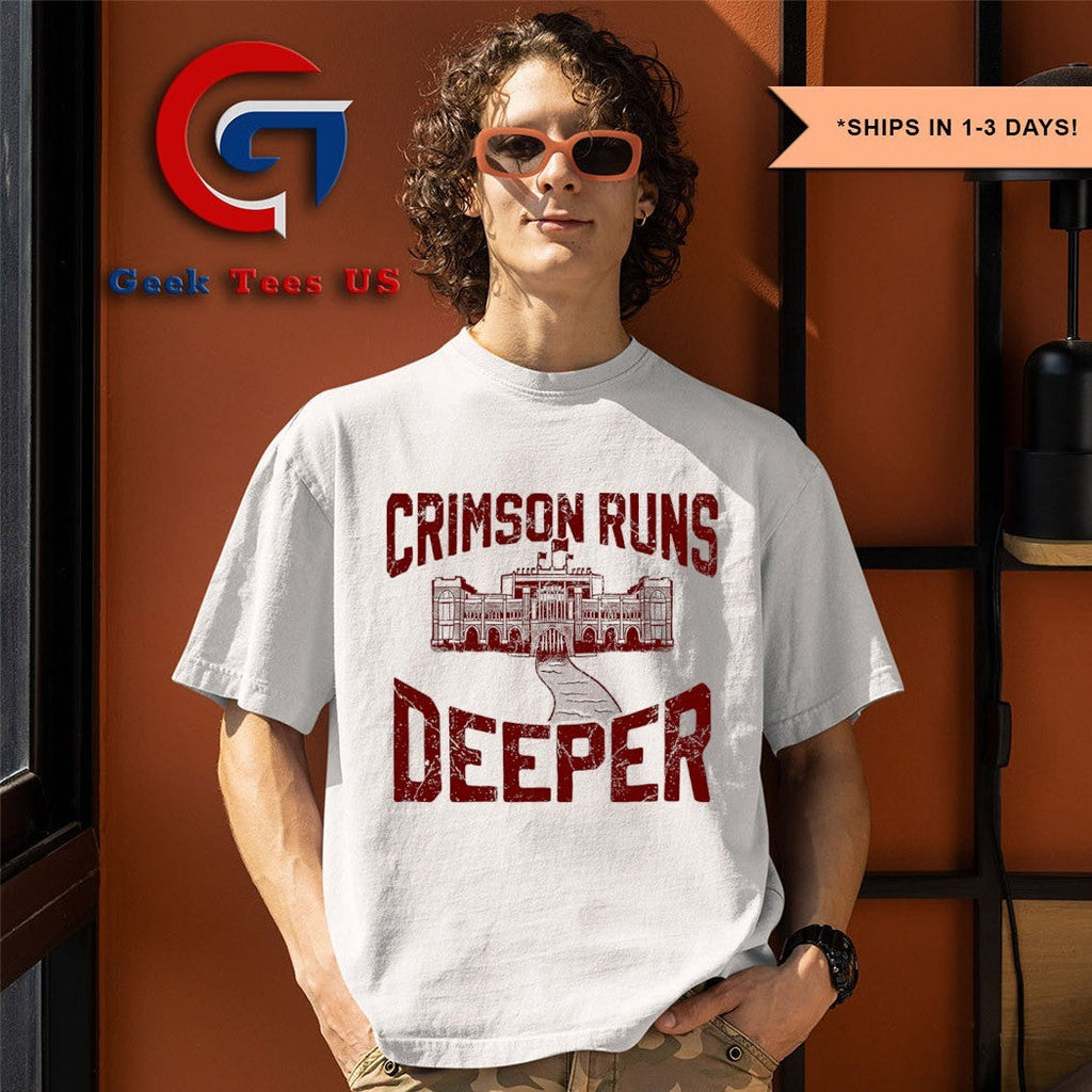 Crimson runs deeper Oklahoma Sooners shirt