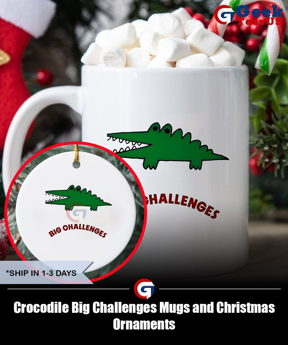 Crocodile Big Challenges shirt
