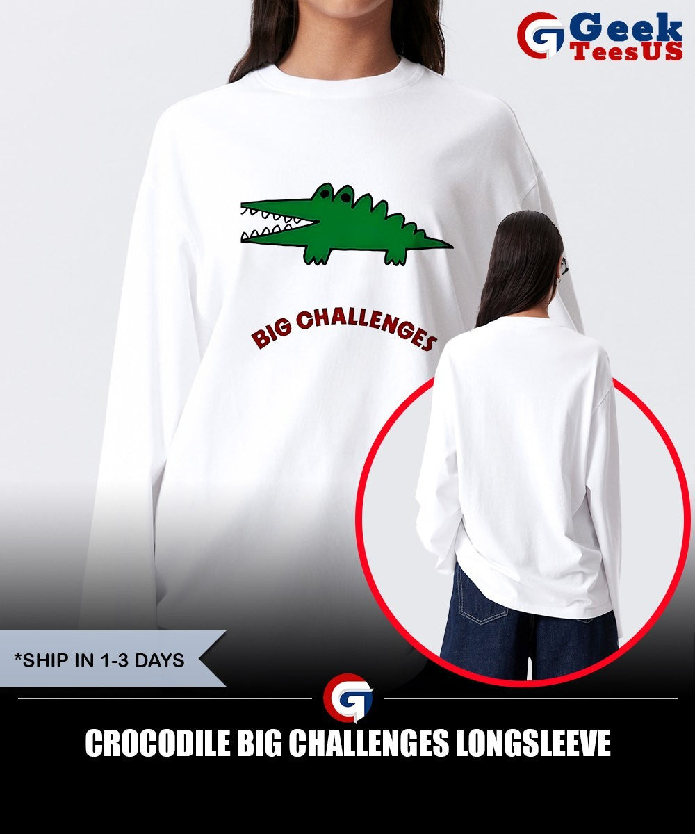 Crocodile Big Challenges shirt