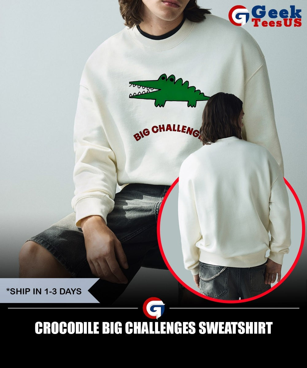 Crocodile Big Challenges shirt