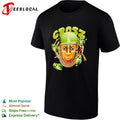 Crosz Golden Mask Military Helmet Grenades shirt