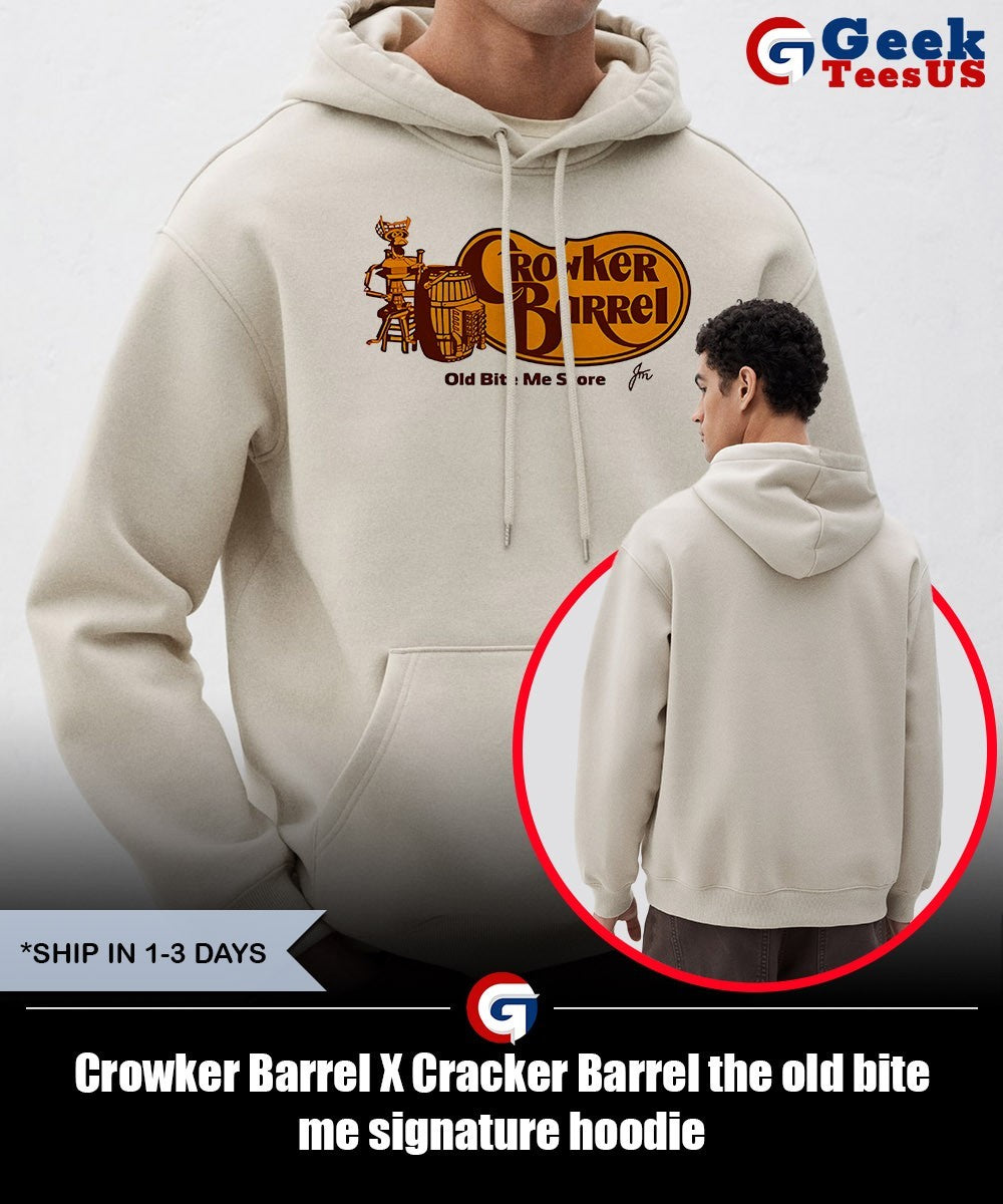 Crowker Barrel X Cracker Barrel the old bite me signature shirt