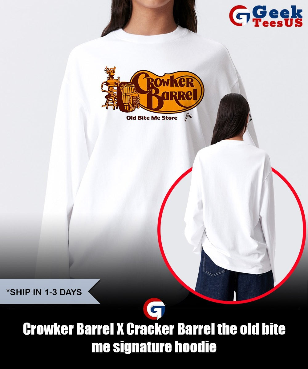 Crowker Barrel X Cracker Barrel the old bite me signature shirt