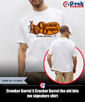 Crowker Barrel X Cracker Barrel the old bite me signature shirt