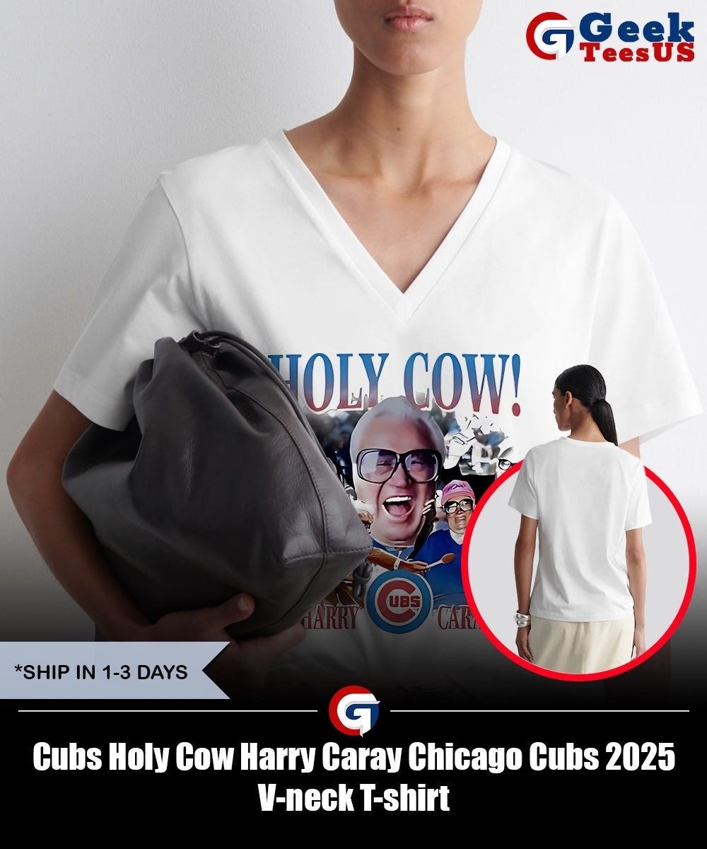Cubs Holy Cow Harry Caray Chicago Cubs 2025 shirt
