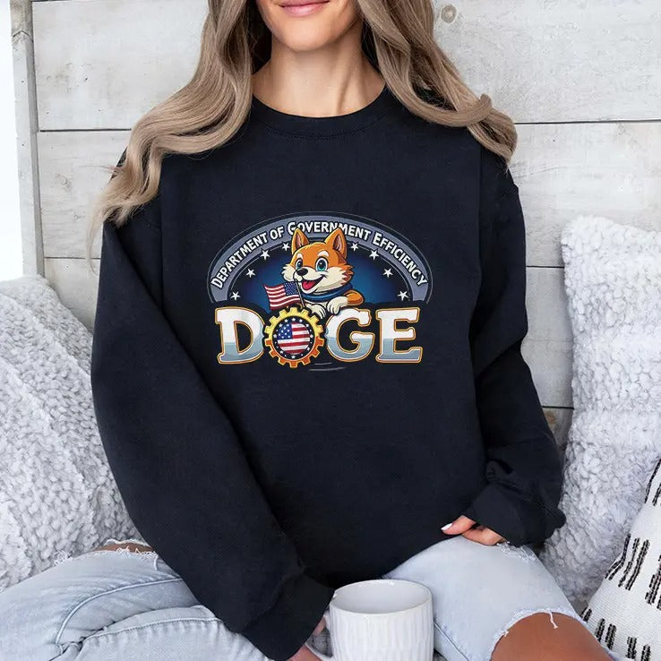 DOGE Crypto Meme Department Of Government Efficiency Shirt