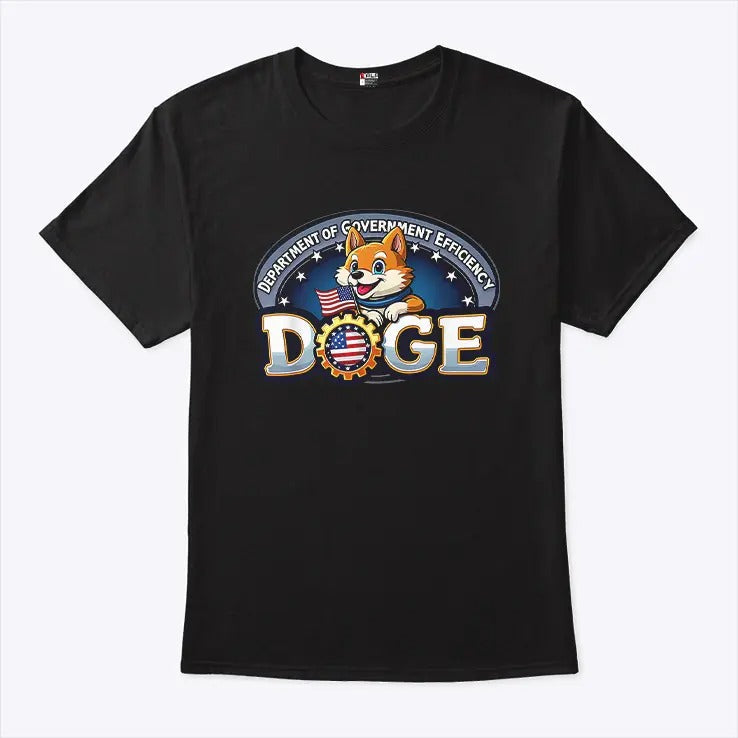 DOGE Crypto Meme Department Of Government Efficiency Shirt