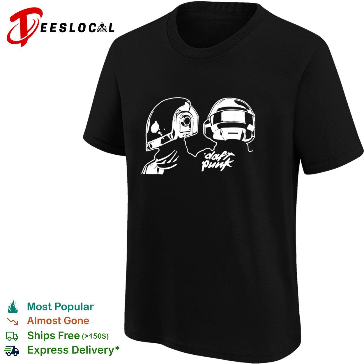 Daft Punk Helmet Duo Electronic Music shirt