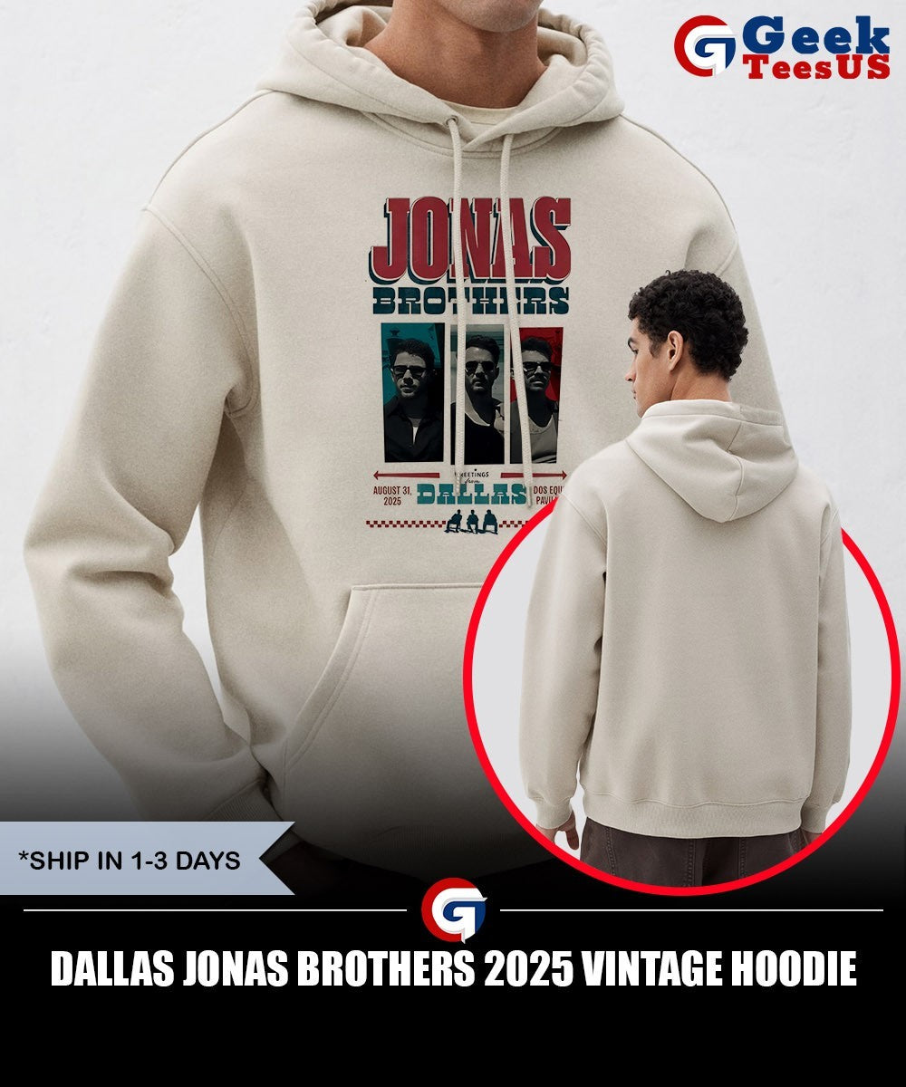 Dallas Jonas Brothers 2025 vintage shirt